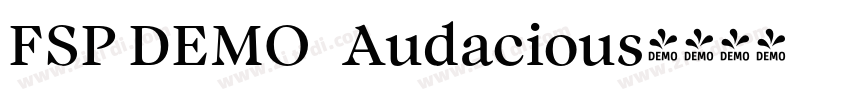 FSP DEMO   Audacious字体转换